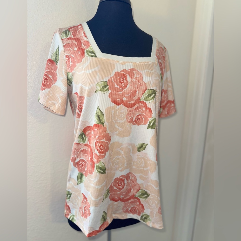 Lularoe Martha Square Neck Top